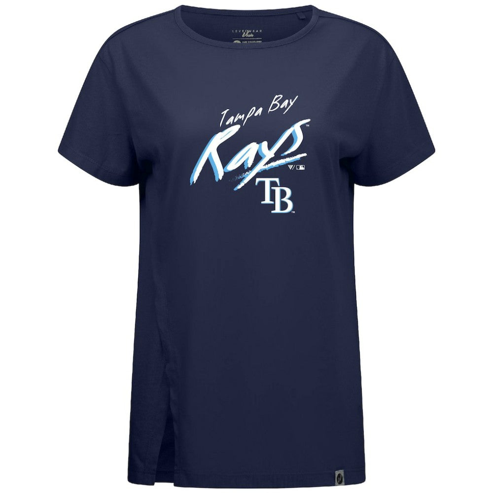 Tampa Bay Rays Levelwear Women's Influx Sizzle T-Shirt - MLB T-shirts