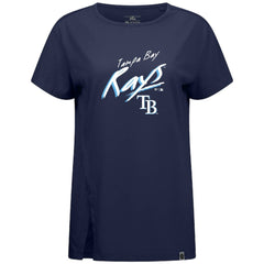 Tampa Bay Rays Levelwear Women's Influx Sizzle T-Shirt - MLB T-shirts