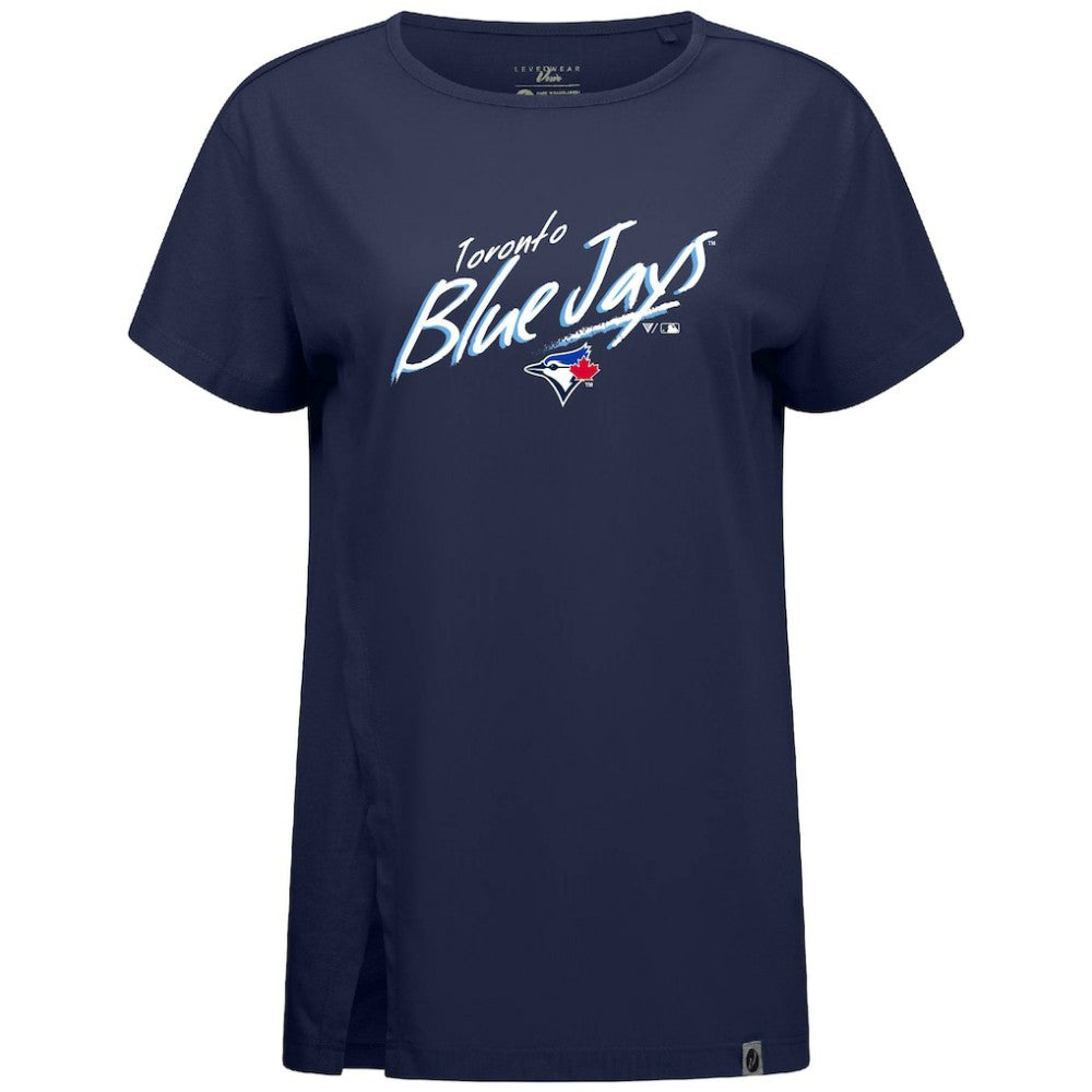 Toronto Blue Jays Levelwear Women's Influx Sizzle T-Shirt - MLB T-shirts