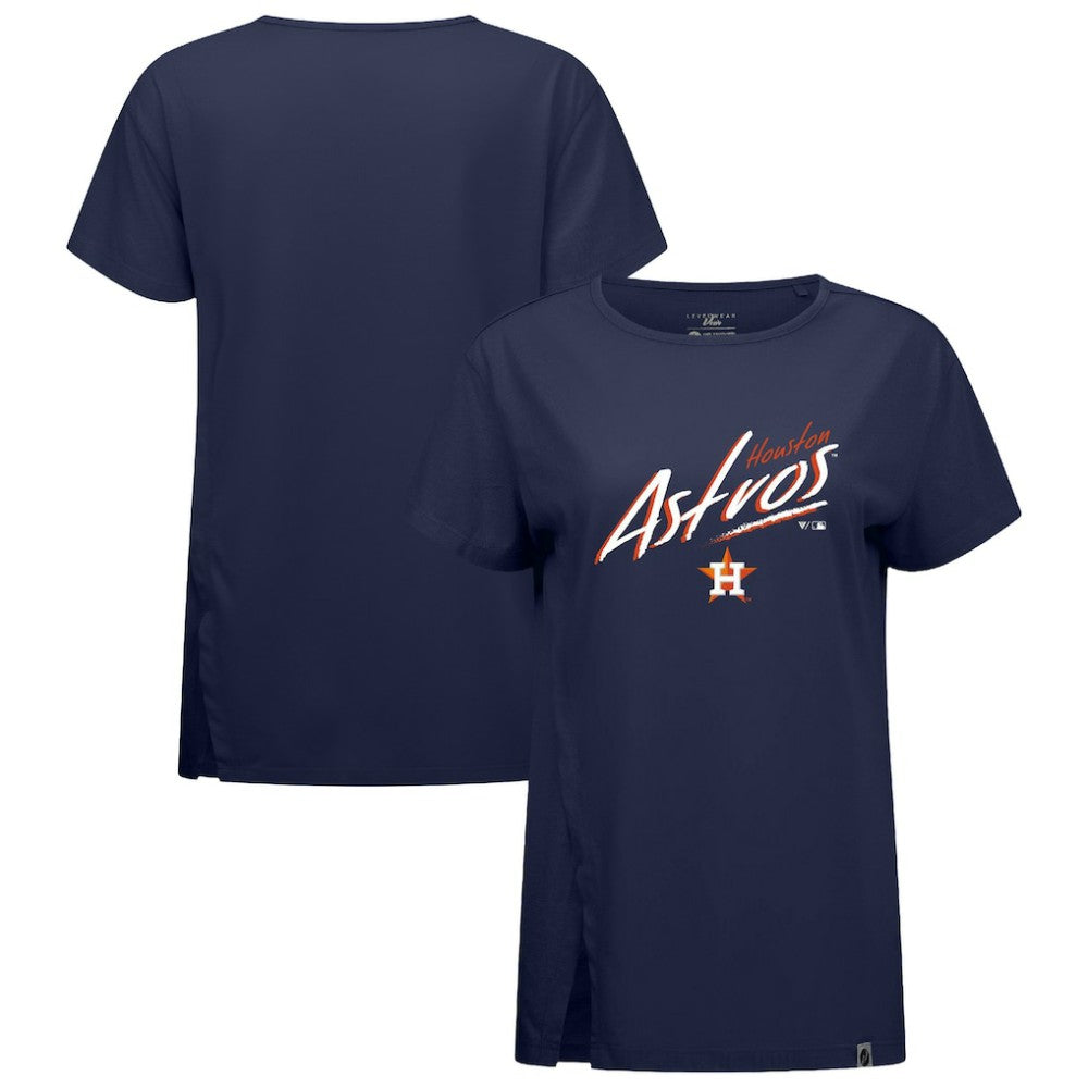Houston Astros Levelwear Women's Influx Sizzle T-Shirt - MLB T-shirts