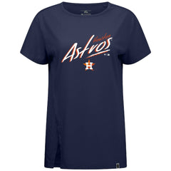 Houston Astros Levelwear Women's Influx Sizzle T-Shirt - MLB T-shirts