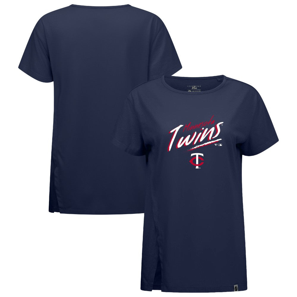Minnesota Twins Levelwear Women's Influx Sizzle T-Shirt - MLB T-shirts