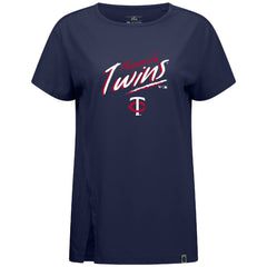 Minnesota Twins Levelwear Women's Influx Sizzle T-Shirt - MLB T-shirts