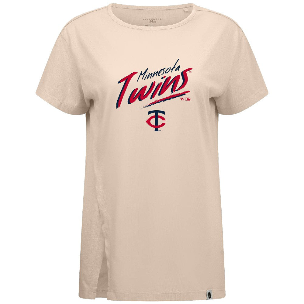 Minnesota Twins Levelwear Women's Influx Sizzle T-Shirt - MLB T-shirts