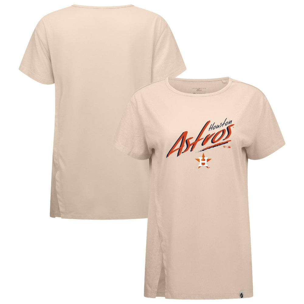 Houston Astros Levelwear Women's Influx Sizzle T-Shirt - MLB T-shirts