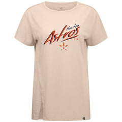 Houston Astros Levelwear Women's Influx Sizzle T-Shirt - MLB T-shirts