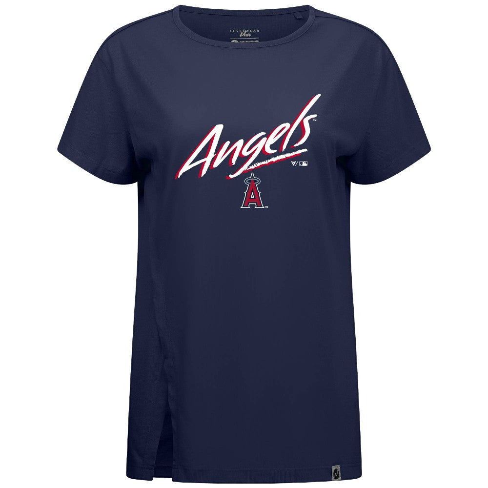 Los Angeles Angels Levelwear Women's Influx Sizzle T-Shirt - MLB T-shirts