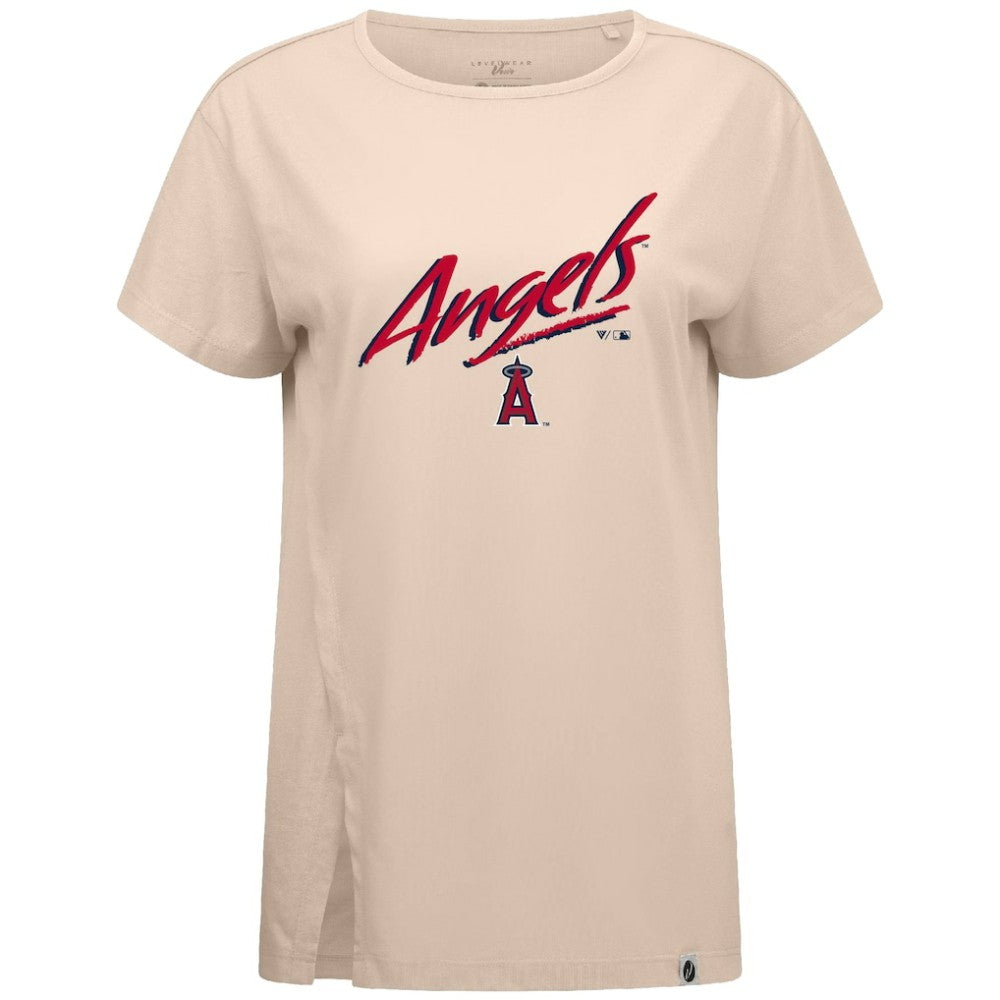 Los Angeles Angels Levelwear Women's Influx Sizzle T-Shirt - MLB T-shirts