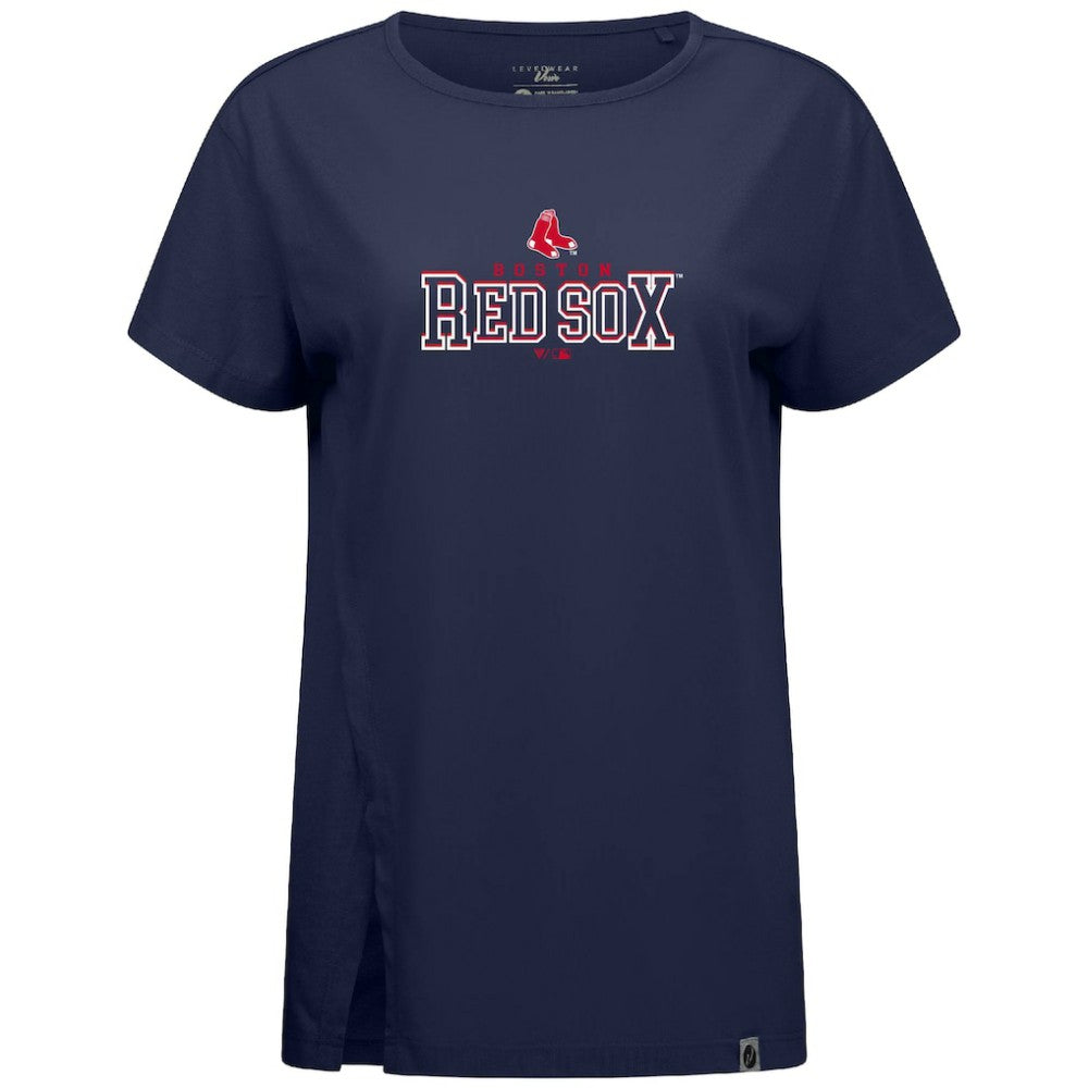 Boston Red Sox Levelwear Women's Influx Journey T-Shirt - MLB T-shirts