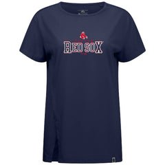 Boston Red Sox Levelwear Women's Influx Journey T-Shirt - MLB T-shirts