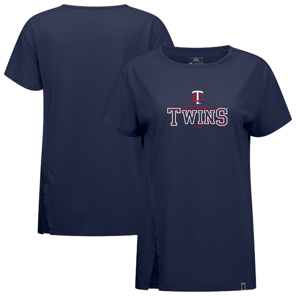 Minnesota Twins Levelwear Women's Influx Journey T-Shirt - MLB T-shirts