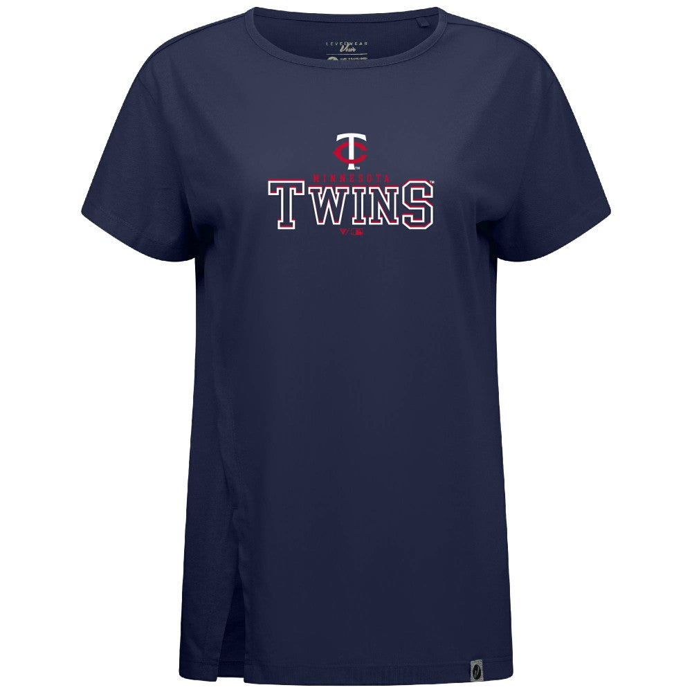 Minnesota Twins Levelwear Women's Influx Journey T-Shirt - MLB T-shirts