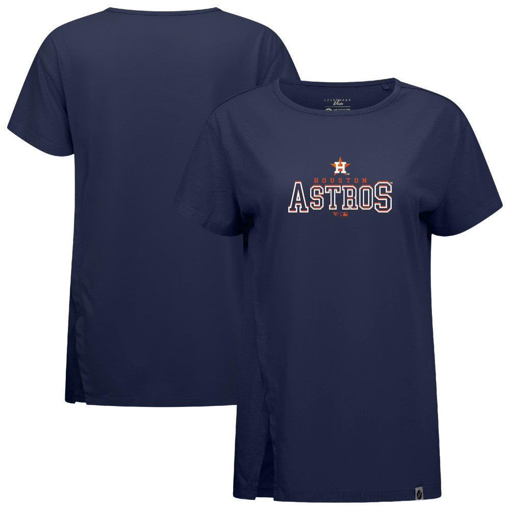 Houston Astros Levelwear Women's Influx Journey T-Shirt - MLB T-shirts