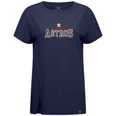 Houston Astros Levelwear Women's Influx Journey T-Shirt - MLB T-shirts