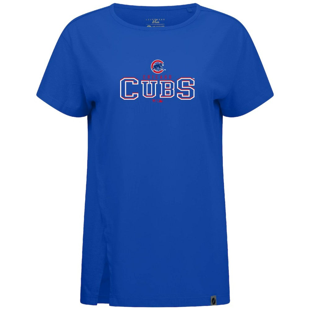Chicago Cubs Levelwear Women's Influx Journey T-Shirt - MLB T-shirts