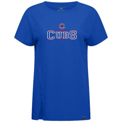 Chicago Cubs Levelwear Women's Influx Journey T-Shirt - MLB T-shirts