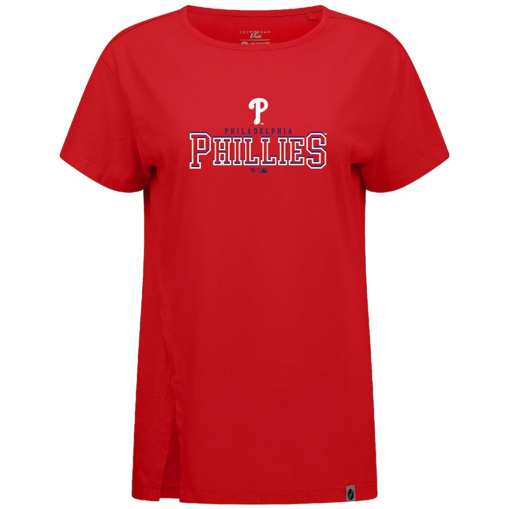 Philadelphia Phillies Levelwear Women's Influx Journey T-Shirt - MLB T-shirts