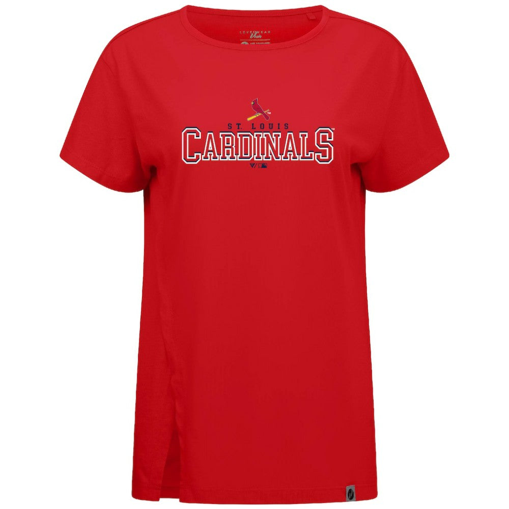 St. Louis Cardinals Levelwear Women's Influx Journey T-Shirt - MLB T-shirts