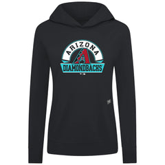 Arizona Diamondbacks Levelwear Women's Relay Banner Arch Long Sleeve T-Shirt Hoodie - MLB Hoodies