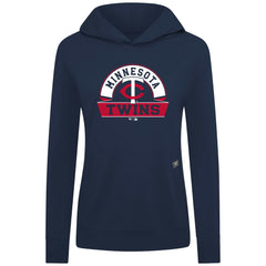 Minnesota Twins Levelwear Women's Relay Banner Arch Long Sleeve T-Shirt Hoodie - MLB Hoodies