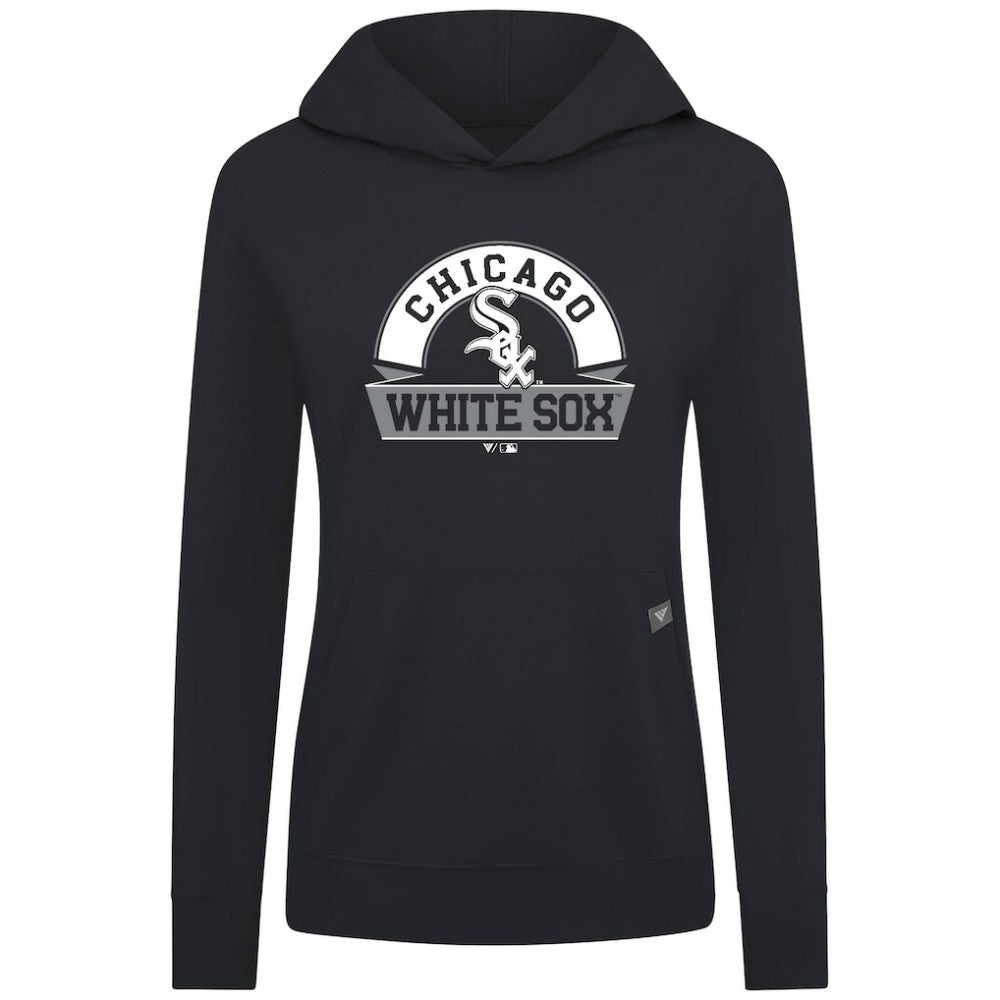 Chicago White Sox Levelwear Women's Relay Banner Arch Long Sleeve T-Shirt Hoodie - MLB Hoodies