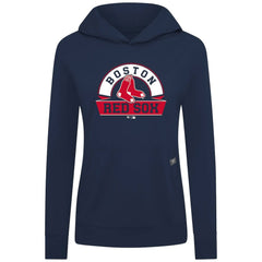 Boston Red Sox Levelwear Women's Relay Banner Arch Long Sleeve T-Shirt Hoodie - MLB Hoodies