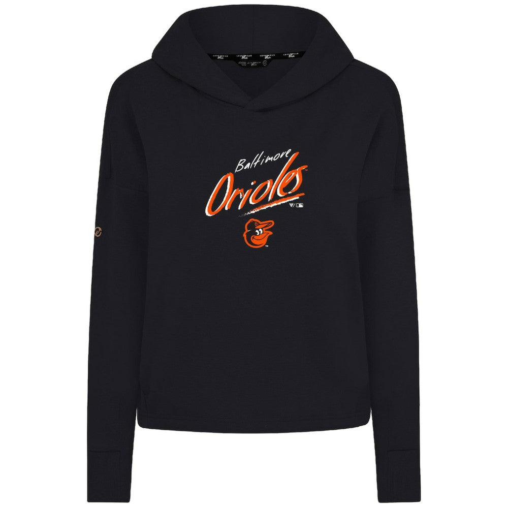 Baltimore Orioles Levelwear Women's Sweet Sizzle Tri-Blend Hoodie - MLB Hoodies