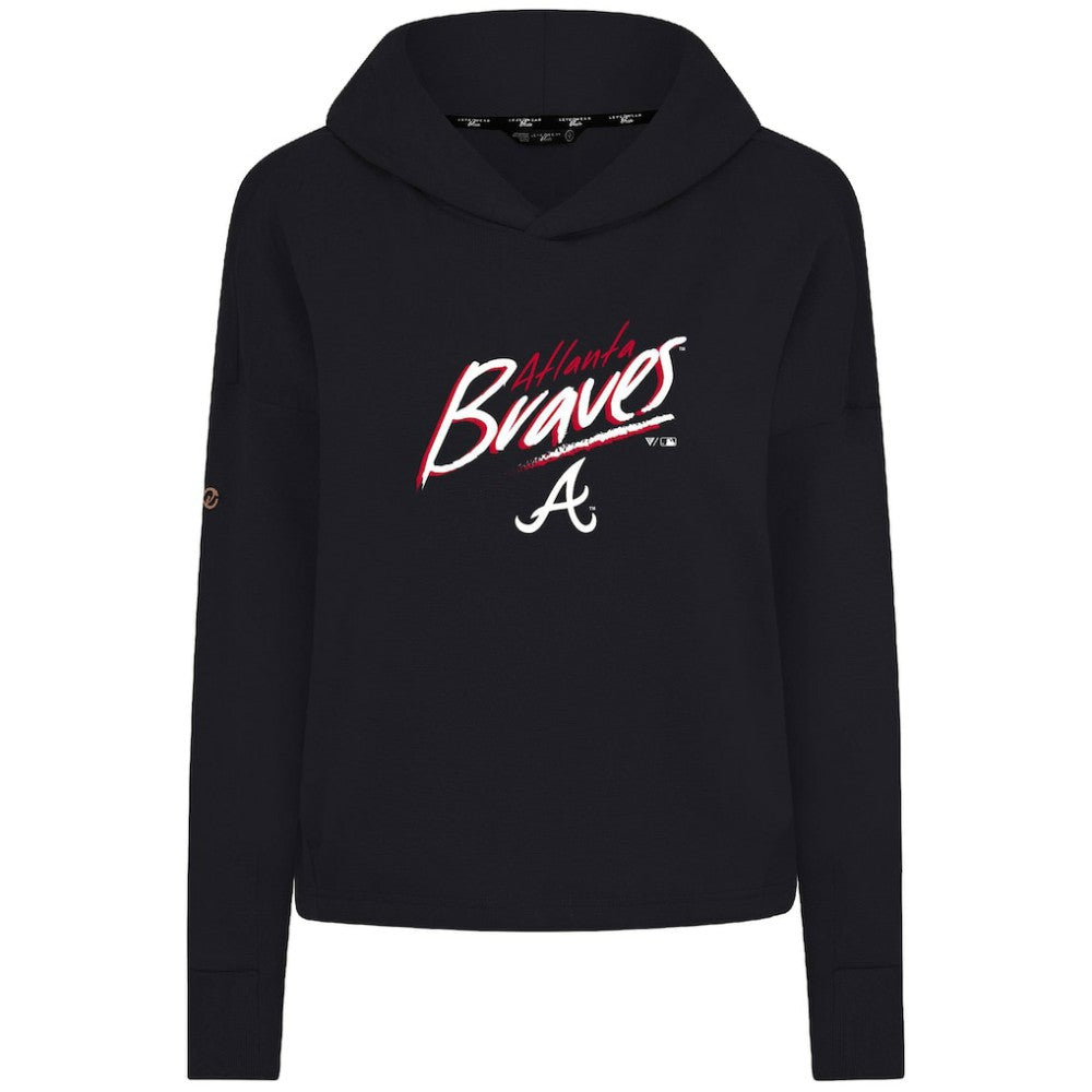 Atlanta Braves Levelwear Women's Sweet Sizzle Tri-Blend Hoodie - MLB Hoodies