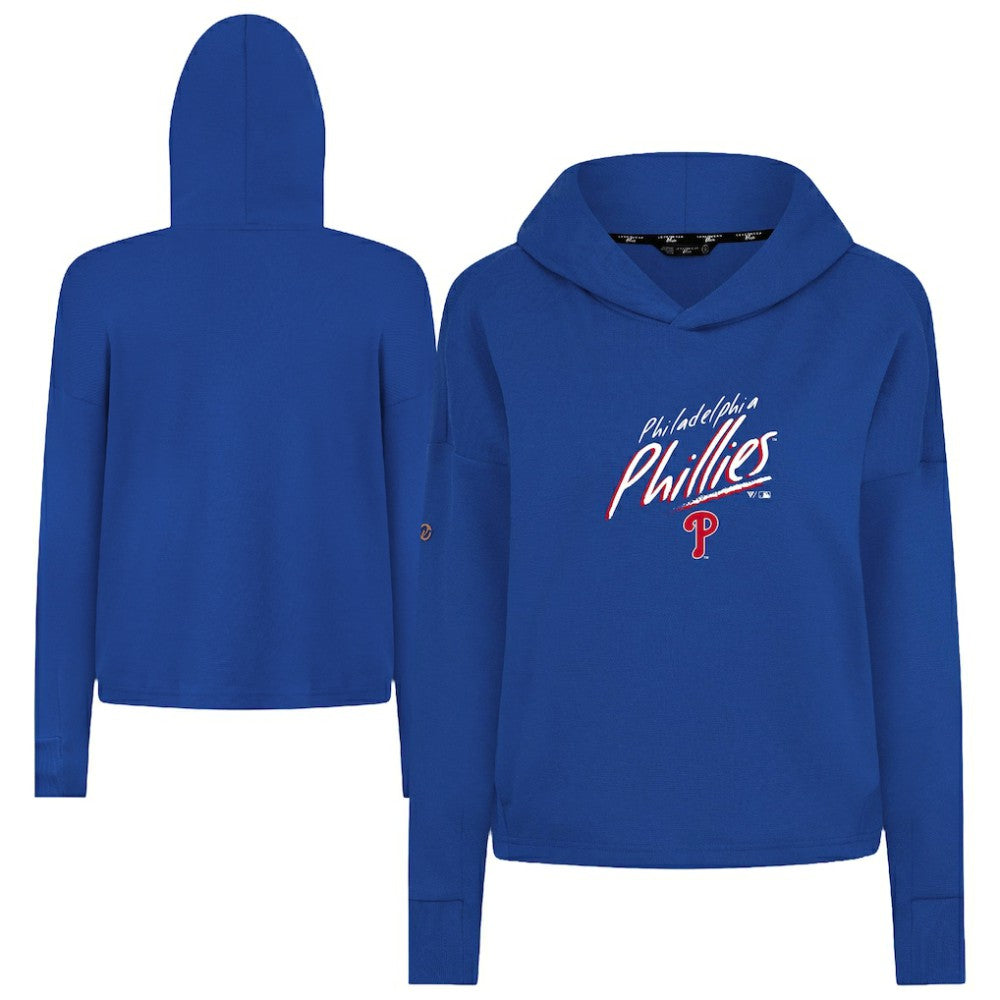 Philadelphia Phillies Levelwear Women's Sweet Sizzle Tri-Blend Hoodie - MLB Hoodies
