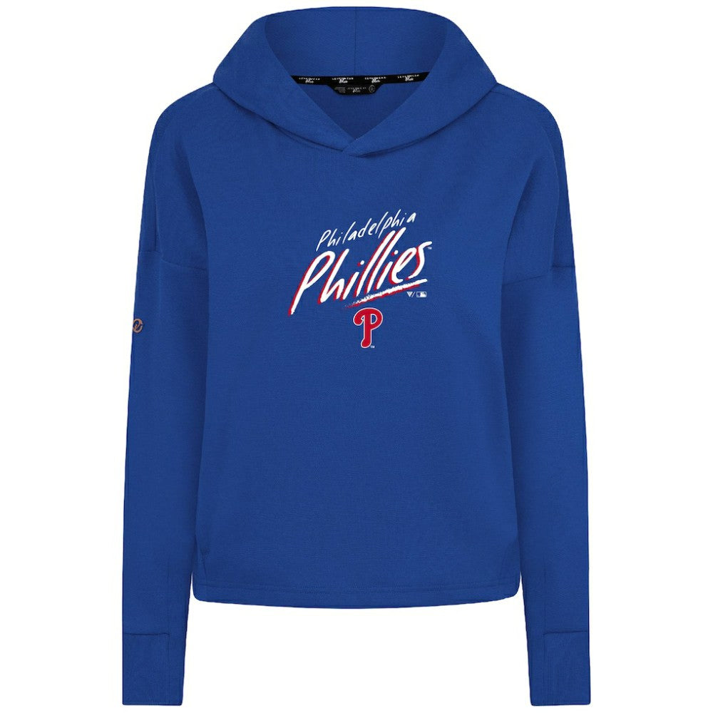 Philadelphia Phillies Levelwear Women's Sweet Sizzle Tri-Blend Hoodie - MLB Hoodies