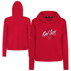 Boston Red Sox Levelwear Women's Sweet Sizzle Tri-Blend Hoodie - MLB Hoodies