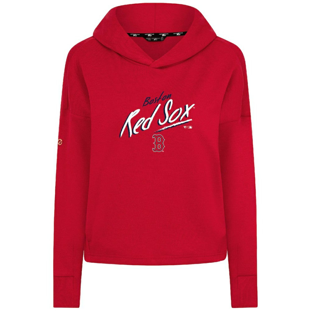 Boston Red Sox Levelwear Women's Sweet Sizzle Tri-Blend Hoodie - MLB Hoodies