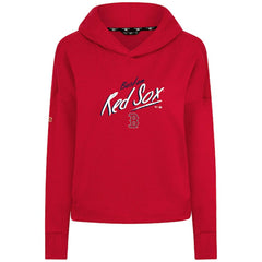 Boston Red Sox Levelwear Women's Sweet Sizzle Tri-Blend Hoodie - MLB Hoodies