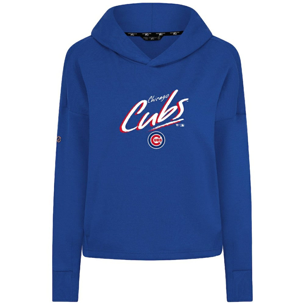 Chicago Cubs Levelwear Women's Sweet Sizzle Tri-Blend Hoodie - MLB Hoodies