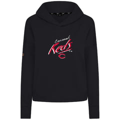 Cincinnati Reds Levelwear Women's Sweet Sizzle Tri-Blend Hoodie - MLB Hoodies
