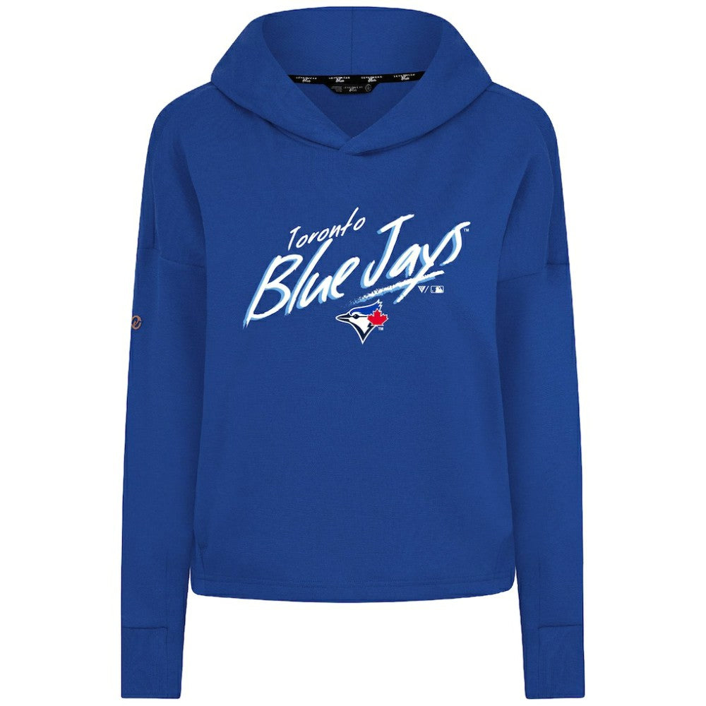 Toronto Blue Jays Levelwear Women's Sweet Sizzle Tri-Blend Hoodie - MLB Hoodies