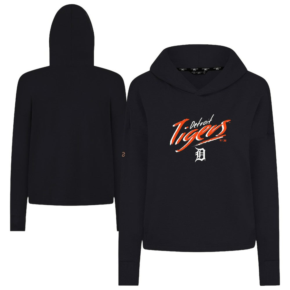 Detroit Tigers Levelwear Women's Sweet Sizzle Tri-Blend Hoodie - MLB Hoodies