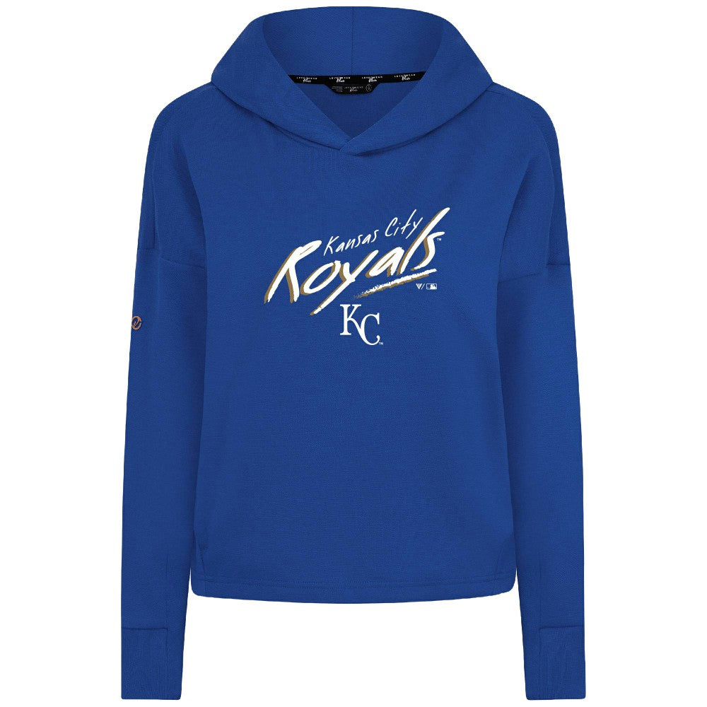 Kansas City Royals Levelwear Women's Sweet Sizzle Tri-Blend Hoodie - MLB Hoodies