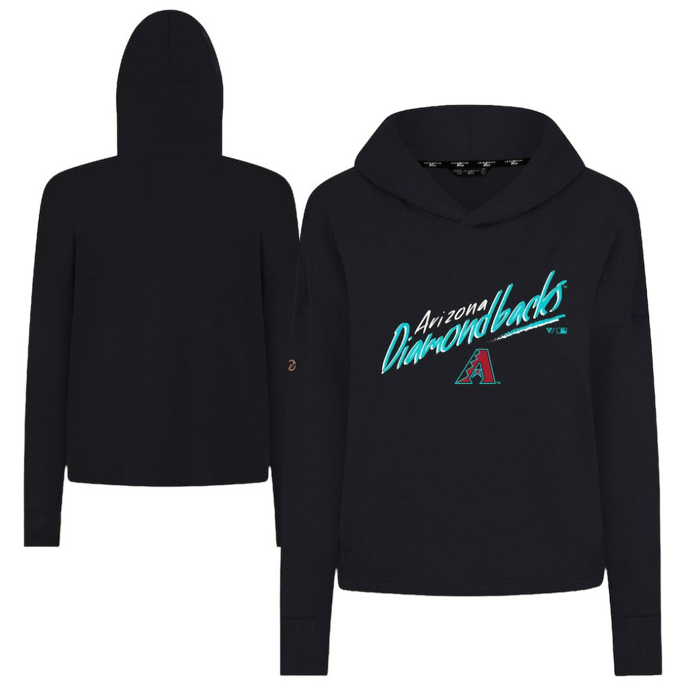 Arizona Diamondbacks Levelwear Women's Sweet Sizzle Tri-Blend Hoodie - MLB Hoodies