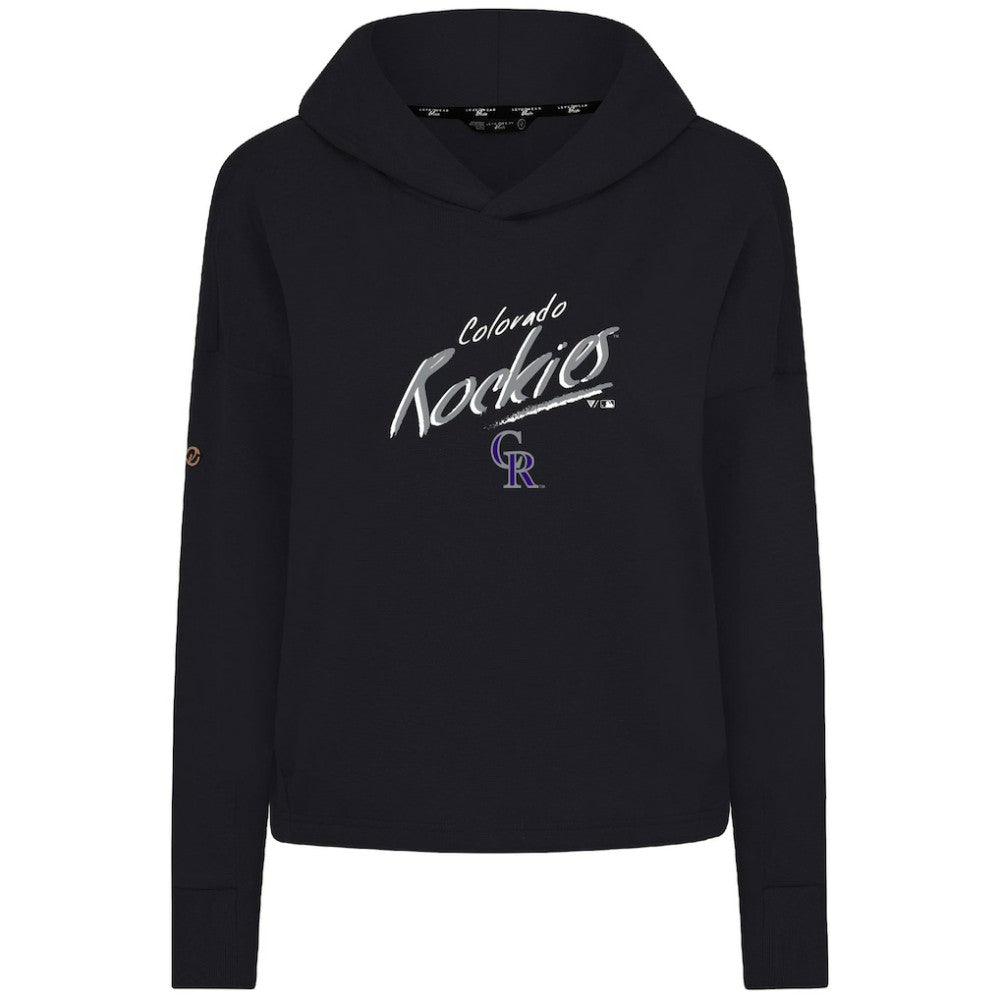 Colorado Rockies Levelwear Women's Sweet Sizzle Tri-Blend Hoodie - MLB Hoodies