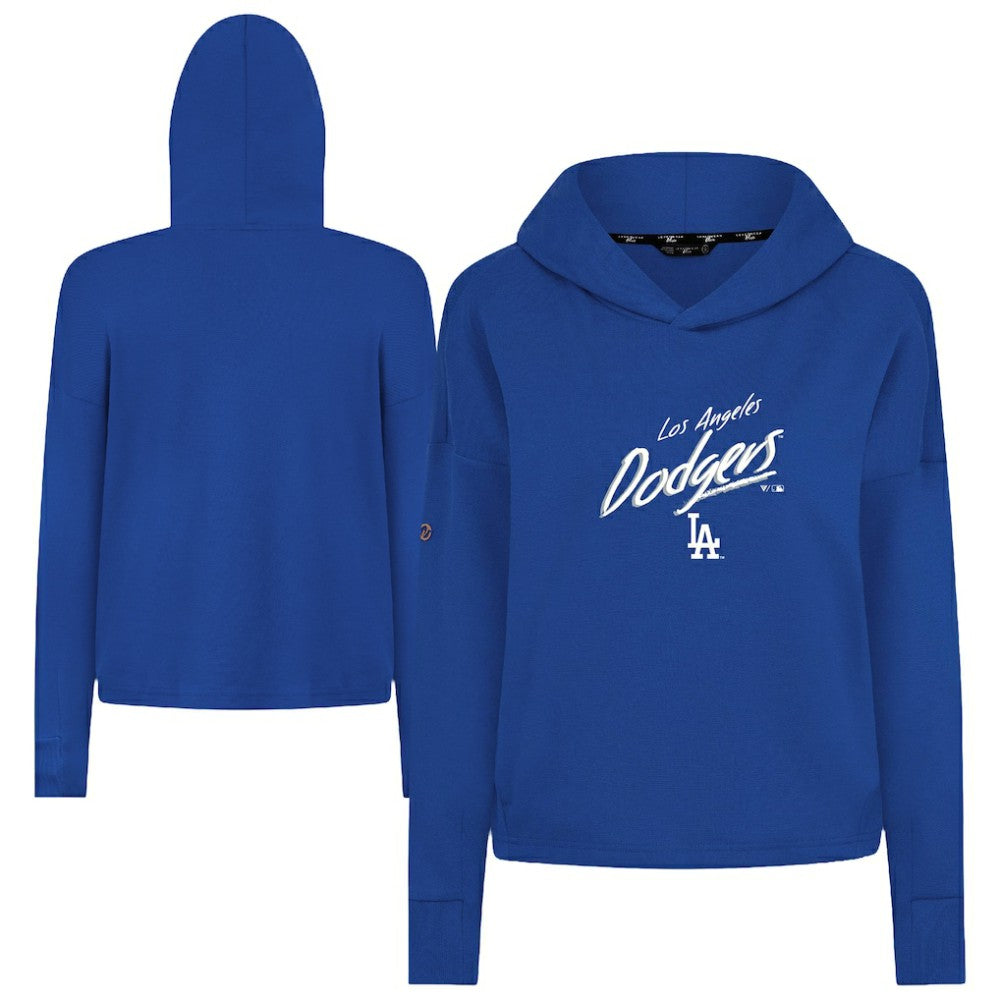 Los Angeles Dodgers Levelwear Women's Sweet Sizzle Tri-Blend Hoodie - MLB Hoodies