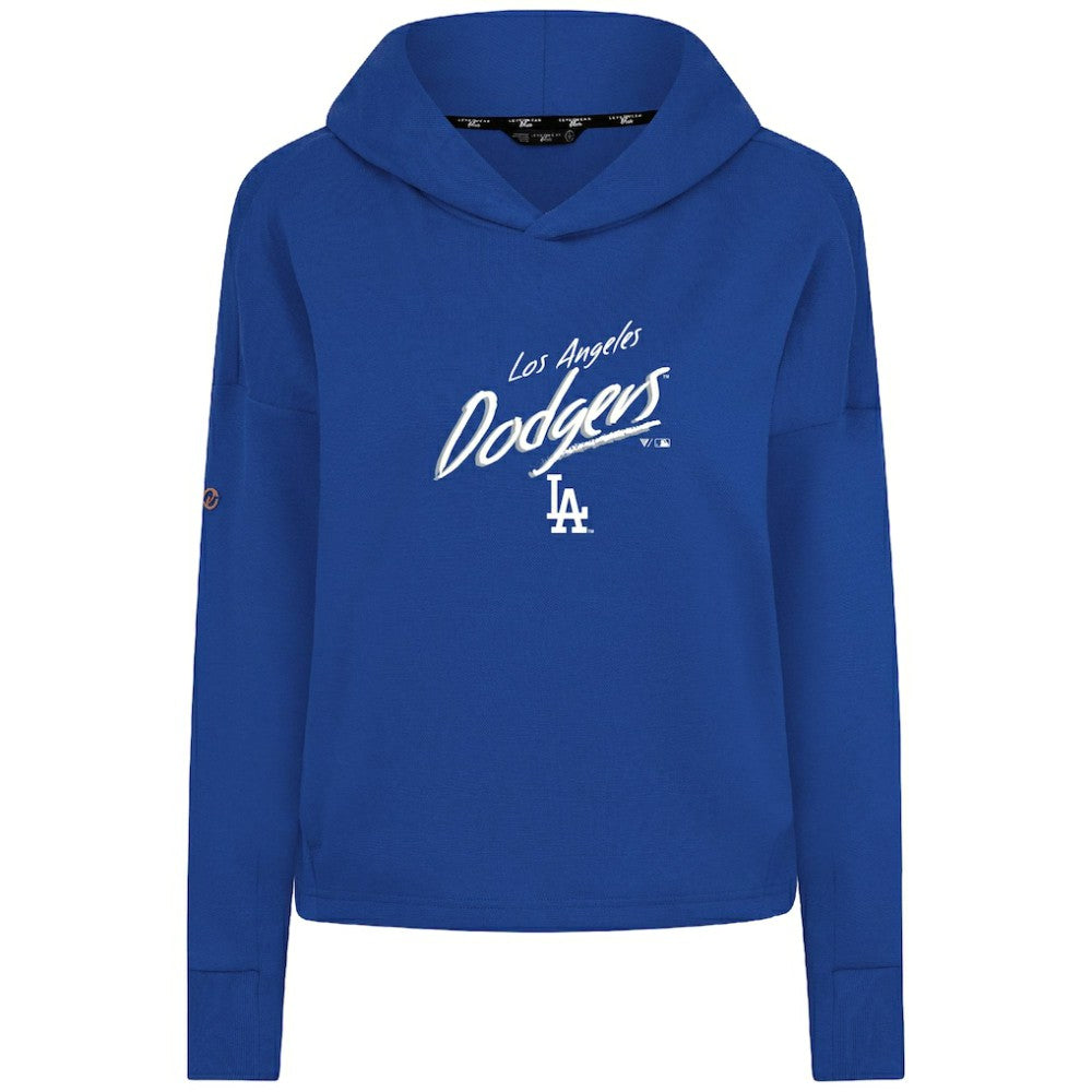 Los Angeles Dodgers Levelwear Women's Sweet Sizzle Tri-Blend Hoodie - MLB Hoodies
