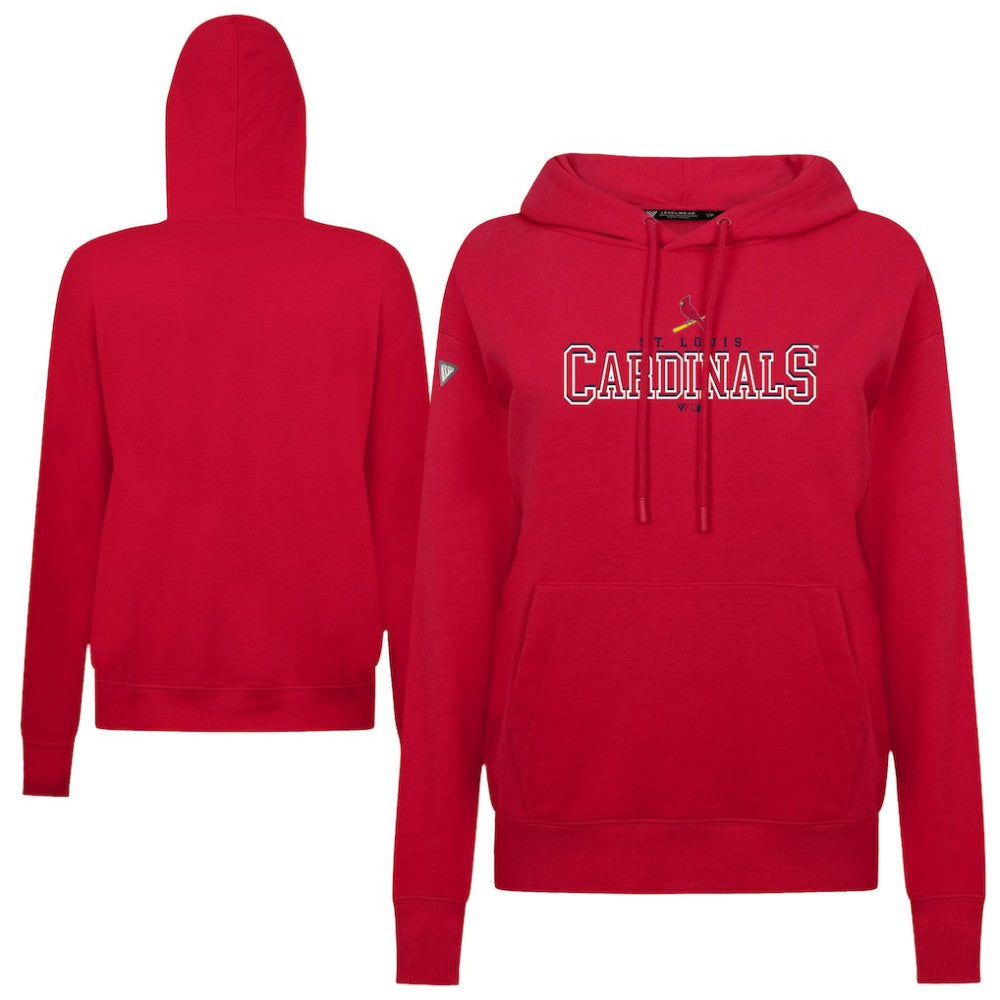 St. Louis Cardinals Levelwear Women's Adorn Journey Hoodie - MLB Hoodies