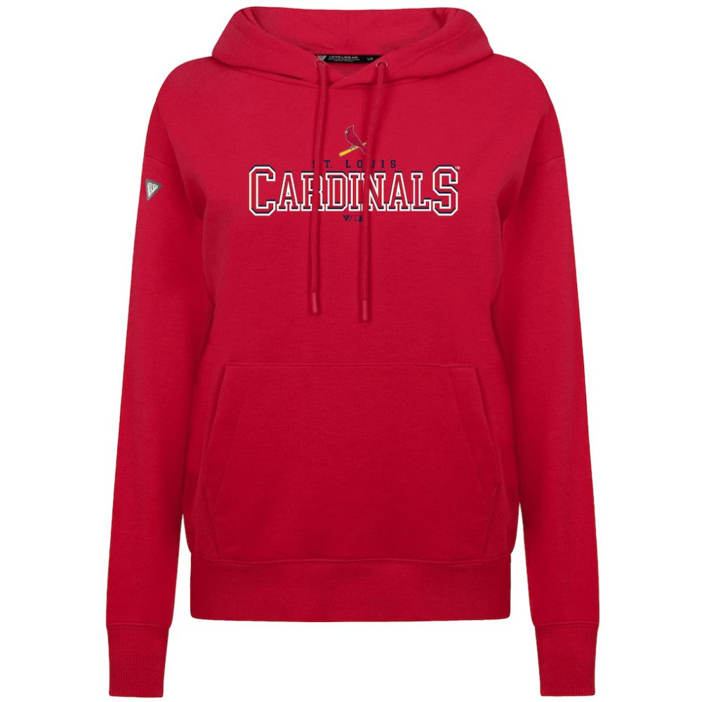 St. Louis Cardinals Levelwear Women's Adorn Journey Hoodie - MLB Hoodies