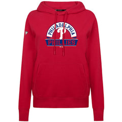Philadelphia Phillies Levelwear Women's Adorn Banner Arch Hoodie - MLB Hoodies