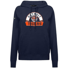 Detroit Tigers Levelwear Women's Adorn Banner Arch Hoodie - MLB Hoodies