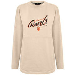 San Francisco Giants Levelwear Women's Oversized Beaudry Sizzle Top - MLB Tops