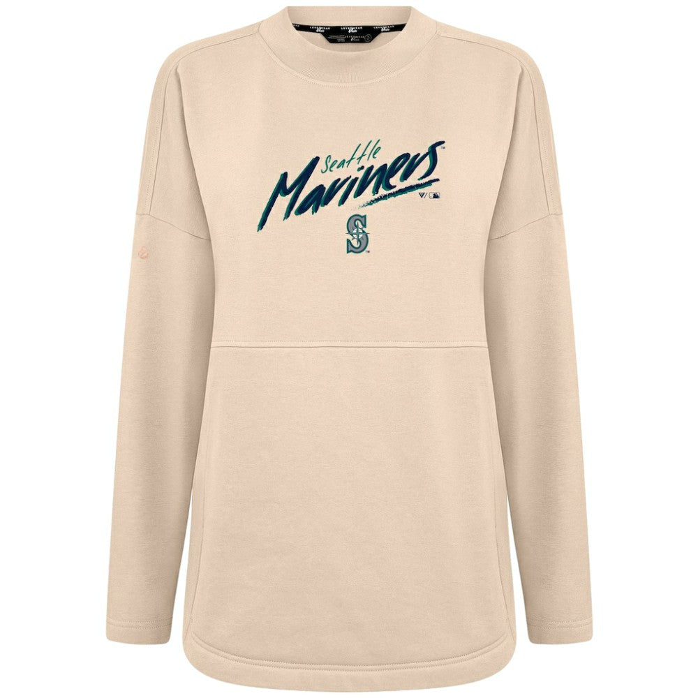 Seattle Mariners Levelwear Women's Oversized Beaudry Sizzle Top - MLB Tops