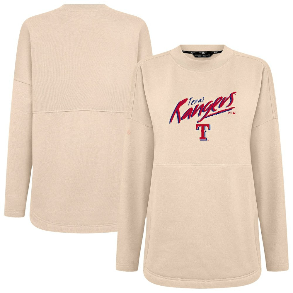 Texas Rangers Levelwear Women's Oversized Beaudry Sizzle Top - MLB Tops