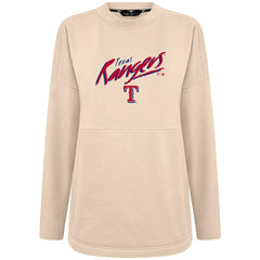Texas Rangers Levelwear Women's Oversized Beaudry Sizzle Top - MLB Tops